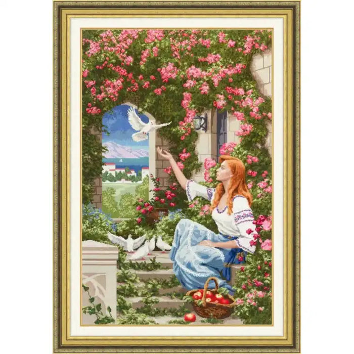 CROSS STITCH KIT - LOVELY DAY S/PF017