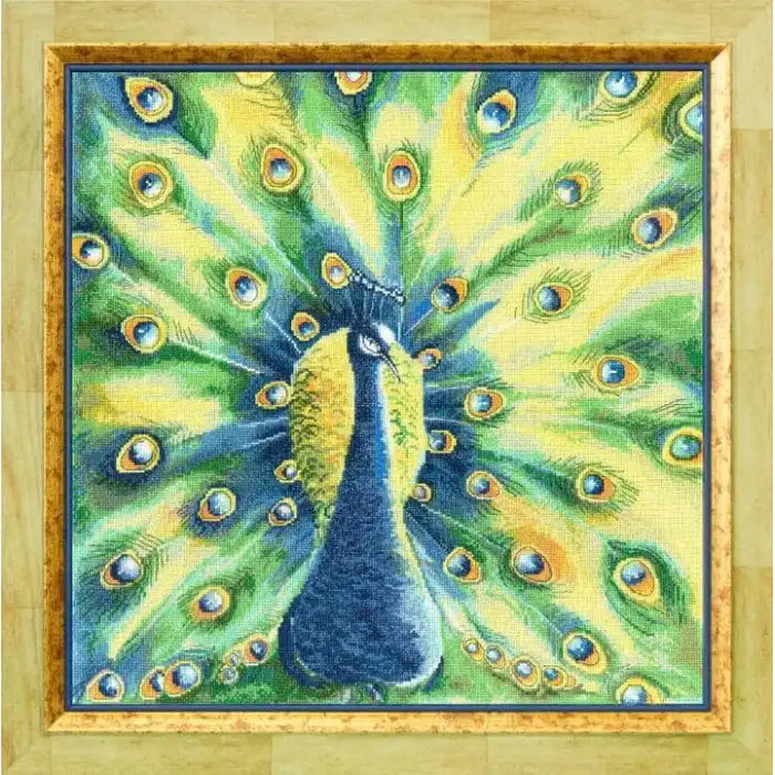 CROSS STITCH KIT - PEACOCK S/RS022