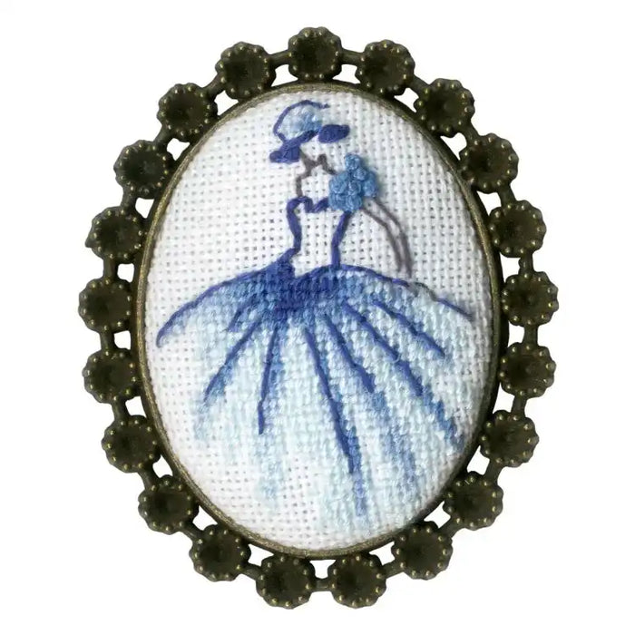 CROSS STITCH KIT - DANCER BROOCH S/SSH016