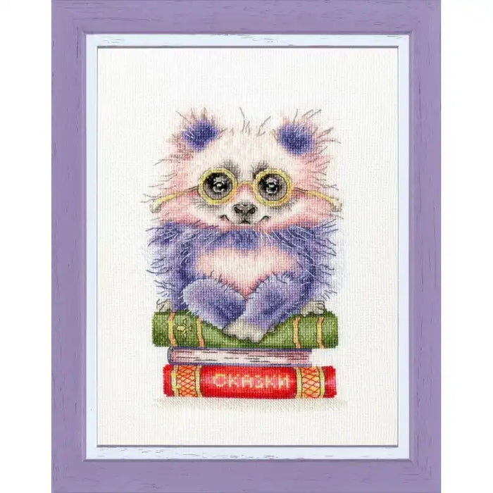 KREUZSTICHSET - BUCHLIEBHABER S/VK057