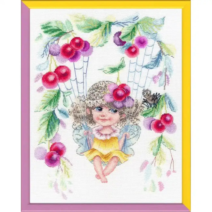 CROSS STITCH KIT - CHERRY FAIRY S/VK067