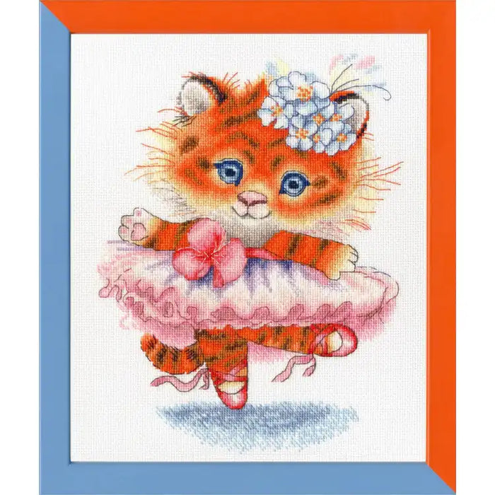 CROSS STITCH KIT - TIGER DANCER S/VK069