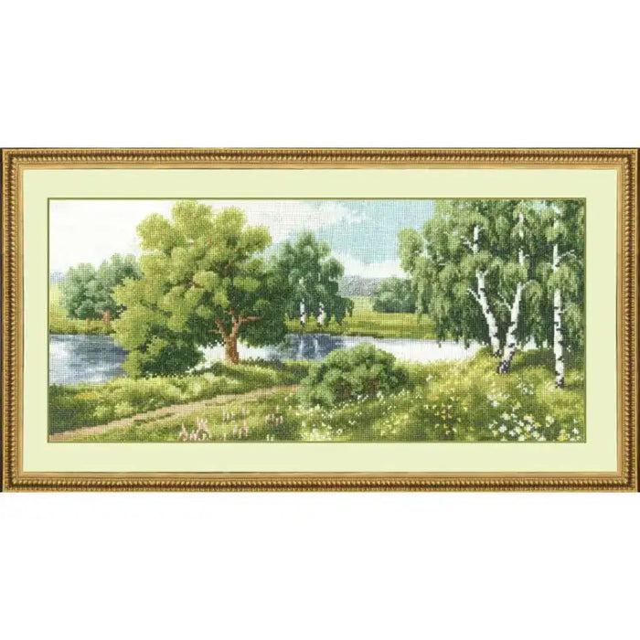 KREUZSTICHSET - IN DER NÄHE DES FLUSSES S/VM010