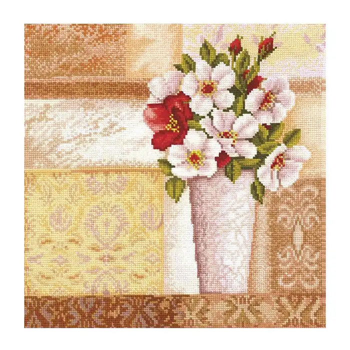 Cross Stitch Kit Andriana - VINTAGE BOUQUET SANV-24