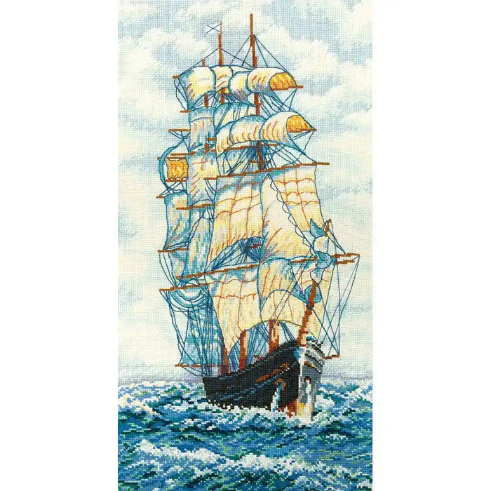 Cross Stitch Kit Andriana - BELIEVE IN LUCK SANV-26