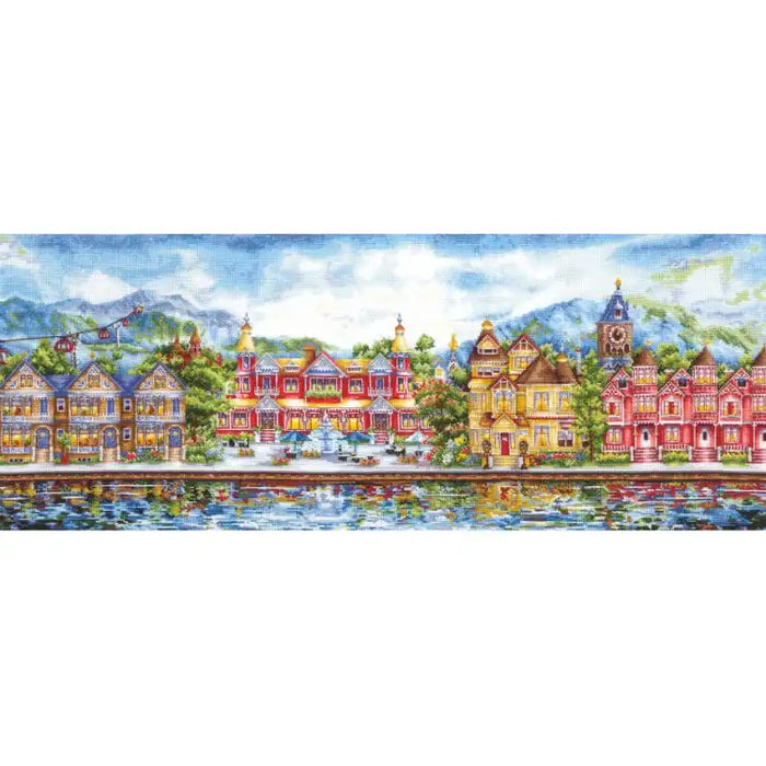 Cross Stitch Kit Andriana - VICTORIAN PROMENADE SANV-30