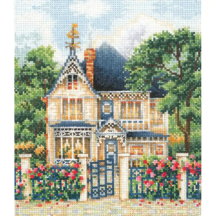 Cross Stitch Kit Andriana - COUNTRY HOUSE SANZ-36