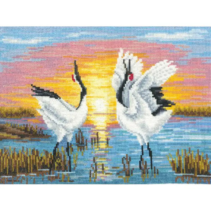 Cross Stitch Kit Andriana - CRANES SANZH-04