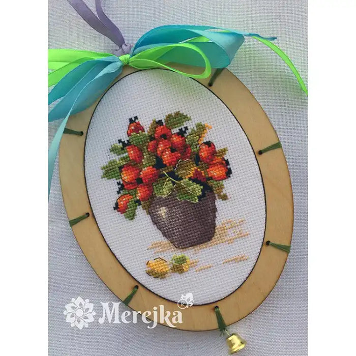 Cross Stitch Kit Merejka - ROSEHIP SKM007
