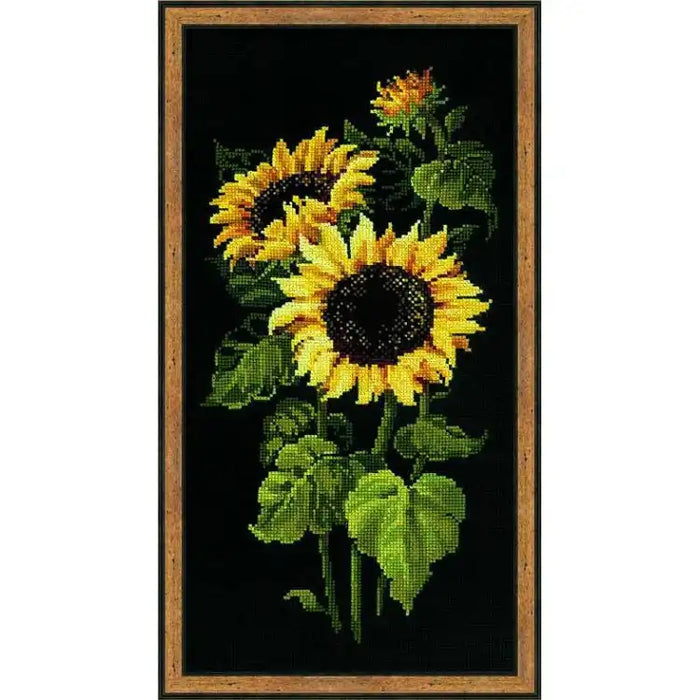 Cross Stitch Kit Riolis - SUNFLOWERS 1056