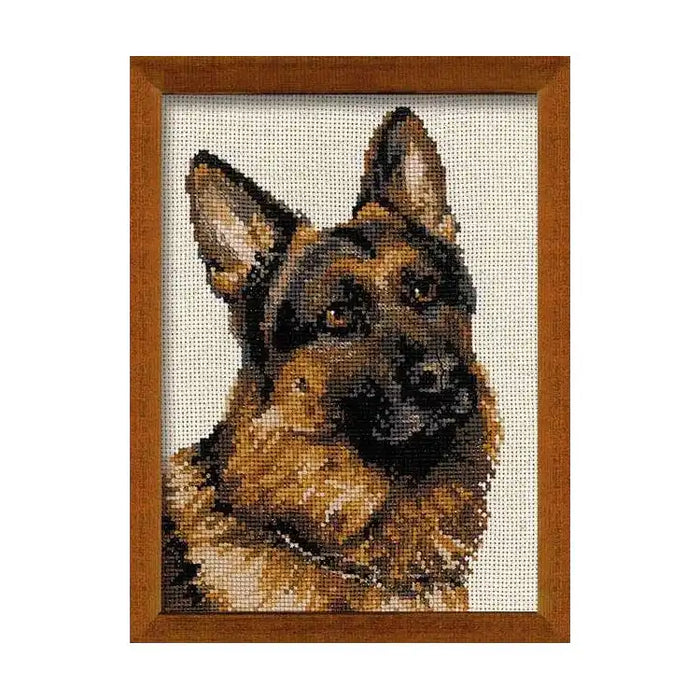 Cross Stitch Kit Riolis - GERMAN SHEPHERD 1068