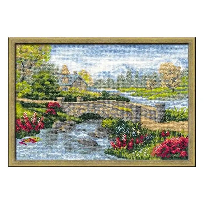 Kreuzstichset Riolis - SOMMERANSICHT 1078