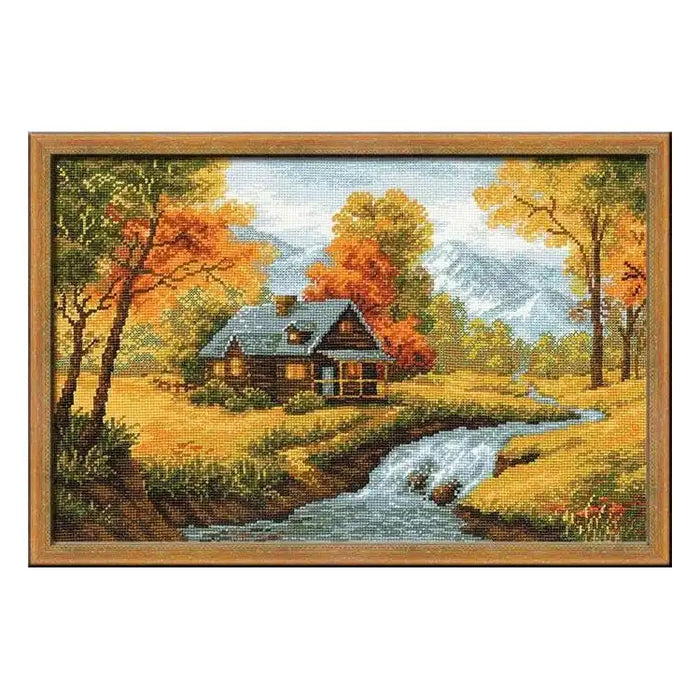 Cross Stitch Kit Riolis - AUTUMN VIEW 1079