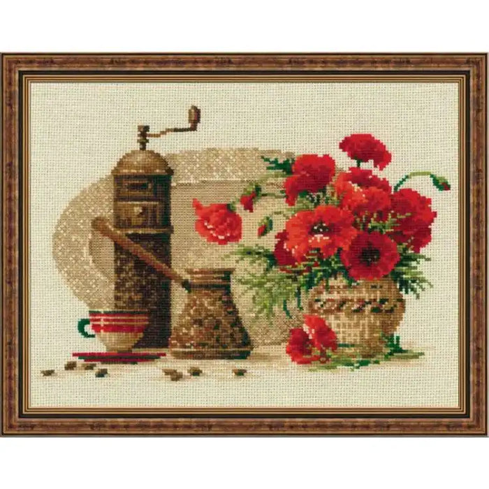 Cross Stitch Kit Riolis - COFFEE 1121