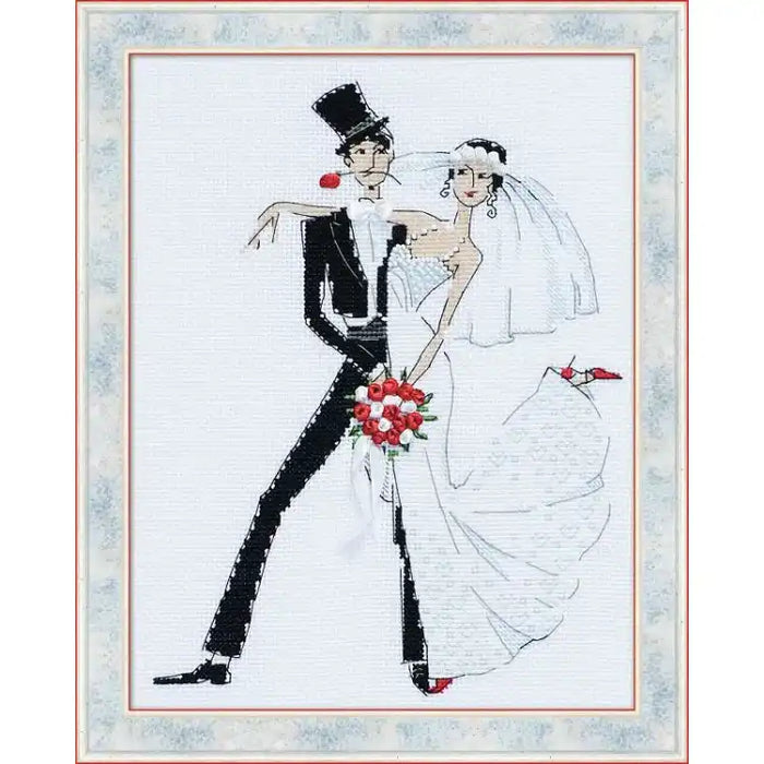 Cross Stitch Kit Riolis - WEDDING TANGO 1179