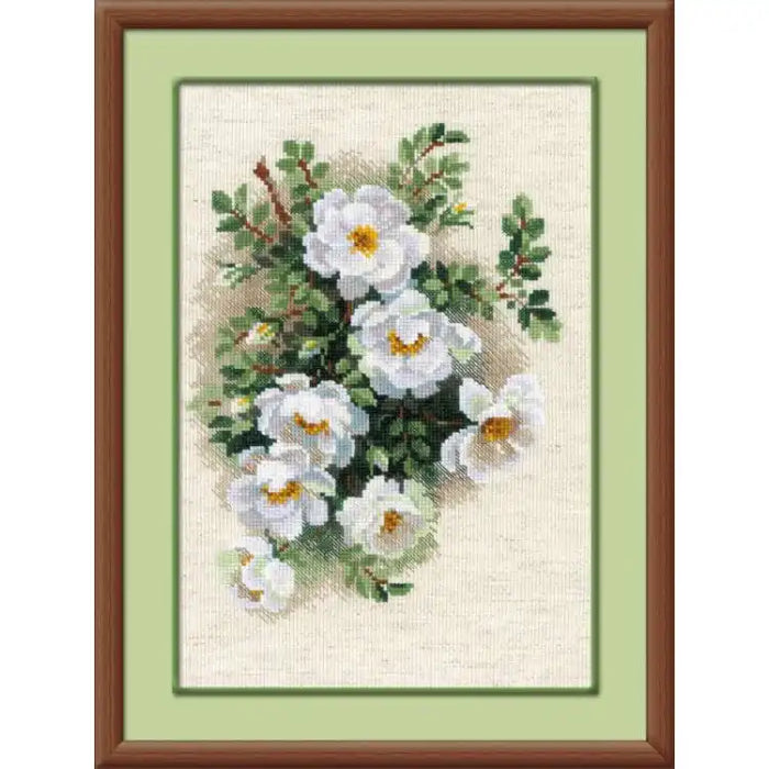 Cross Stitch Kit Riolis - WHITE BRIAR 1351