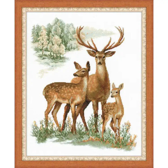 Cross Stitch Kit Riolis - DEERS 1370
