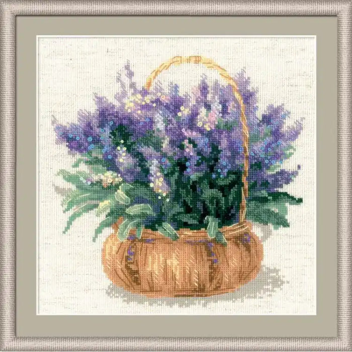 Cross Stitch Kit Riolis - FRENCH LAVENDER 1404