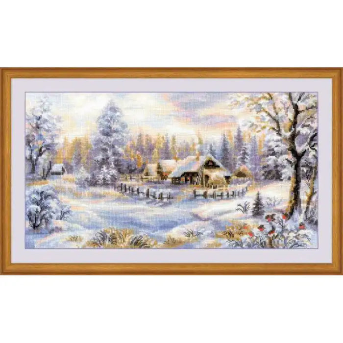 Cross Stitch Kit Riolis - WINTER EVENING 1427