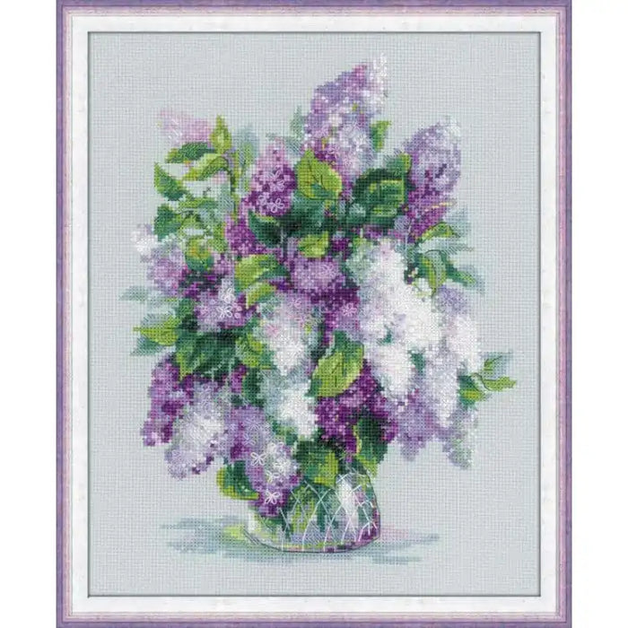 Cross Stitch Kit Riolis - GENTLE LILAC 1447