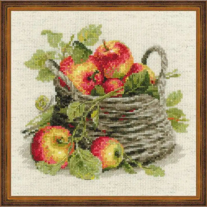 Cross Stitch Kit Riolis - RIPE APPLES 1450