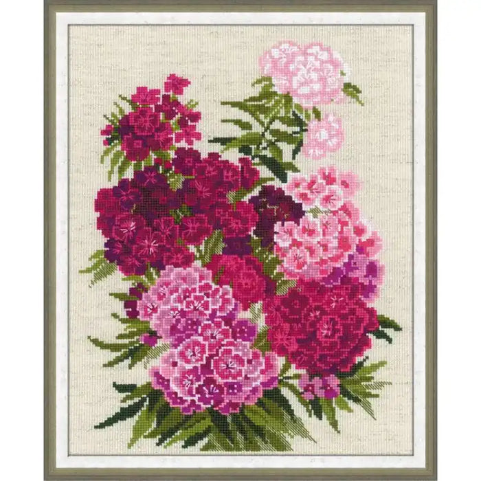 Cross Stitch Kit Riolis - SWEET WILLIAM 1463