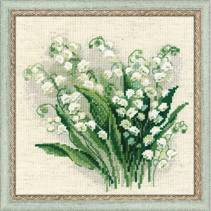 Cross Stitch Kit Riolis - LILLY OF THE VALLEY 1497