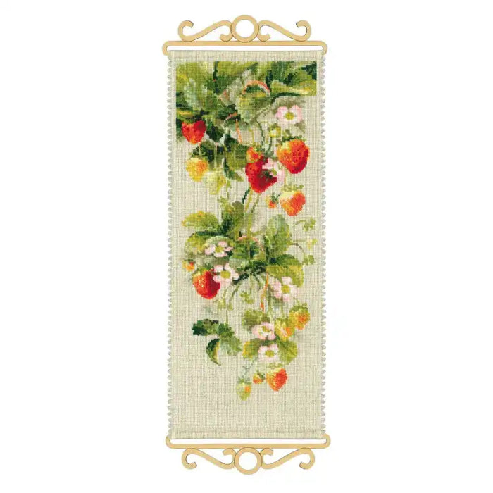 Cross Stitch Kit Riolis - STRAWBERRY 1551