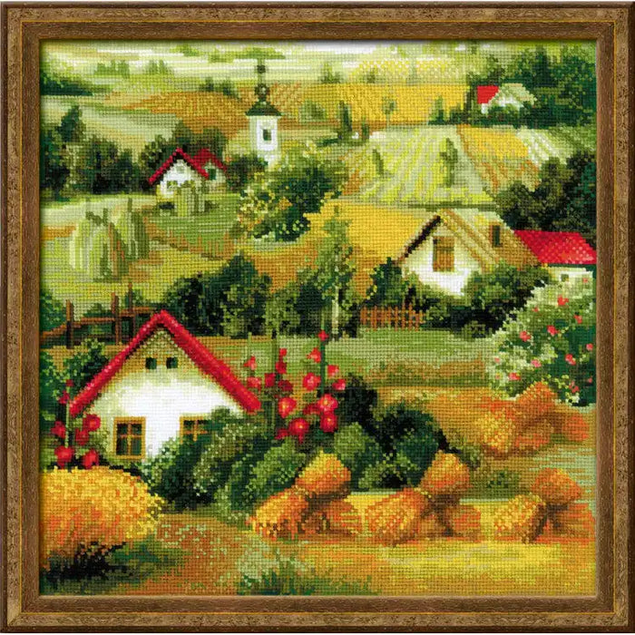 Cross Stitch Kit Riolis - SERBIAN LANDSCAPE 1569
