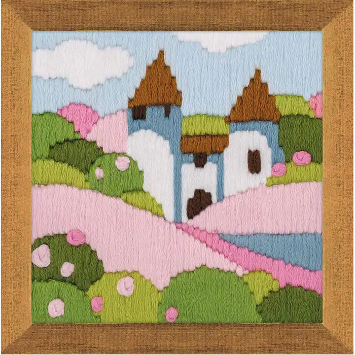 Cross Stitch Kit Riolis - PINK GARDEN 1572
