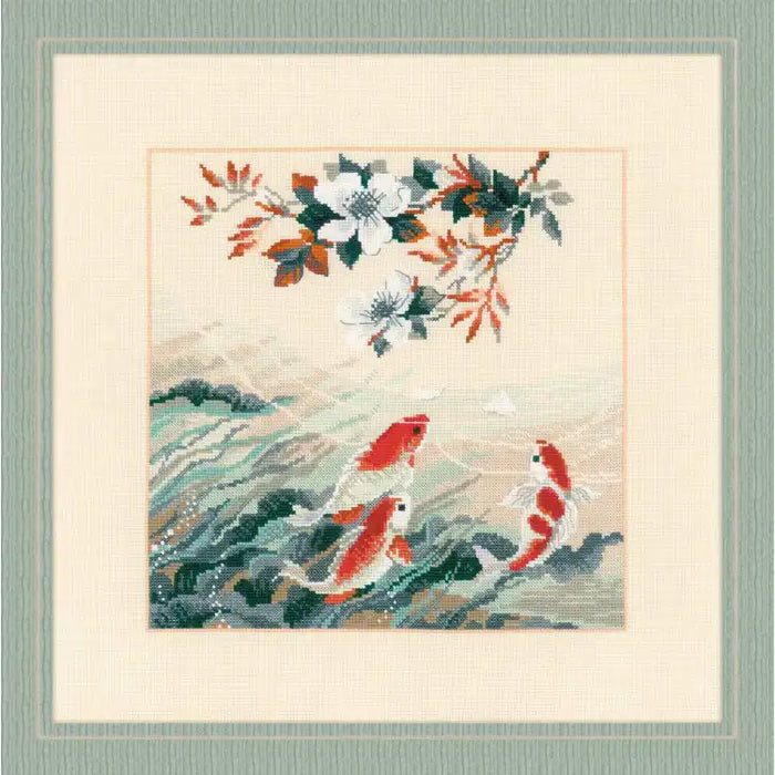 Cross Stitch Kit Riolis - DANCING FISH 1574