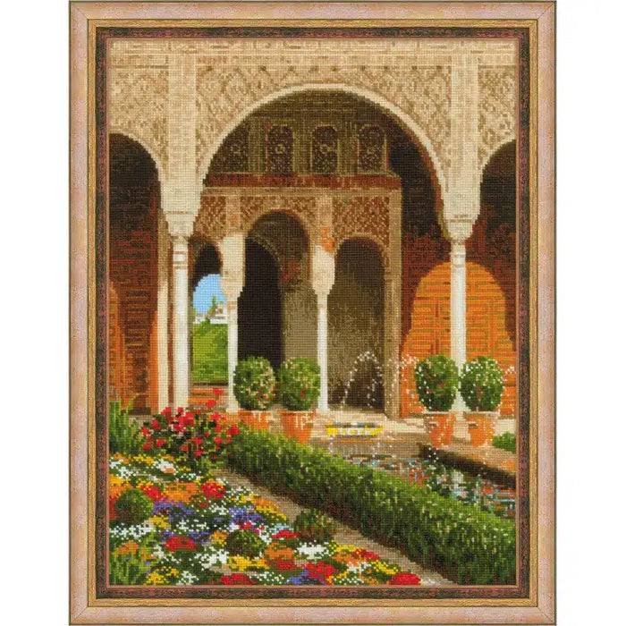 Cross Stitch Kit Riolis - THE PALACE GARDEN 1579