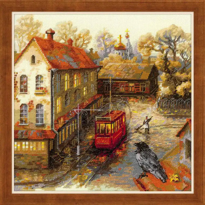 Cross Stitch Kit Riolis - WARM AUTUMN SR1676