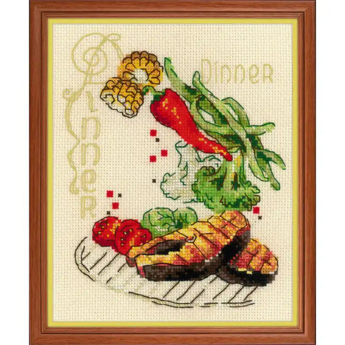 Cross Stitch Kit Riolis - DINNER SR1686
