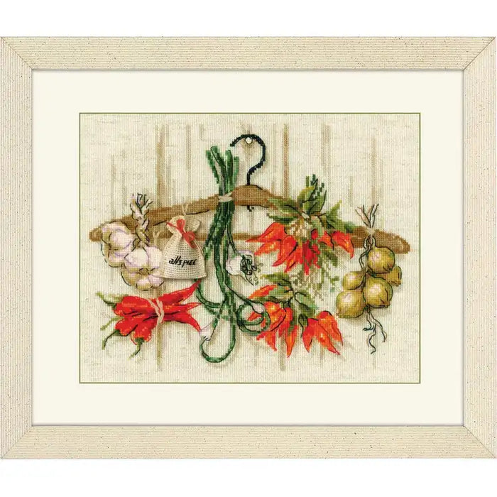 Cross Stitch Kit Riolis - SPICY CONDIMENTS SR1794