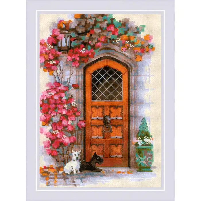 Cross Stitch Kit Riolis - SCOTTISH DOOR SR1832
