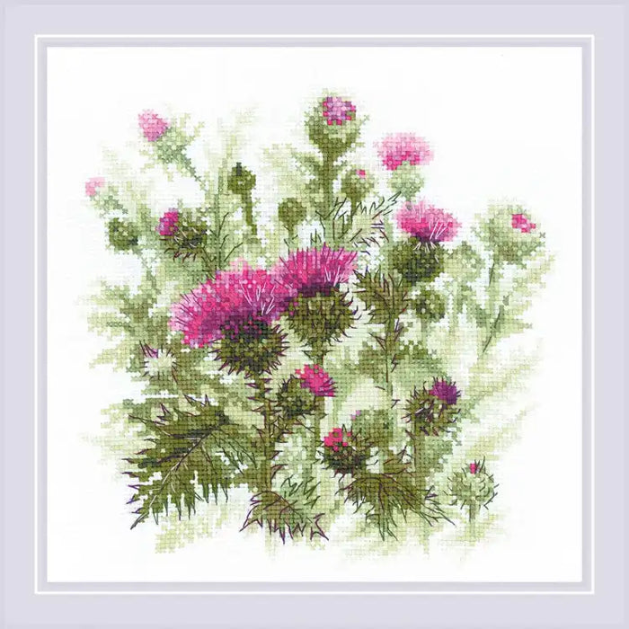 Cross Stitch Kit Riolis - THISTLE SR1852