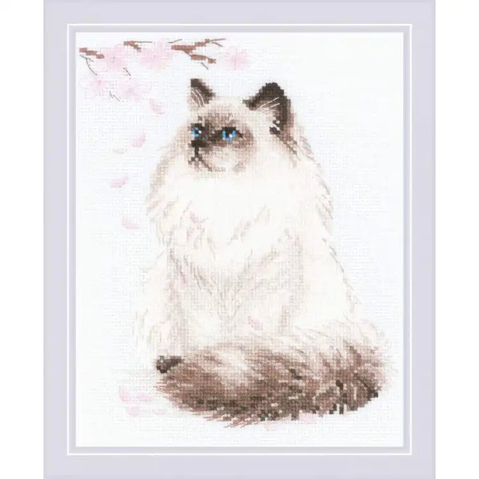 Cross Stitch Kit Riolis - MEOW ZEN SR1878