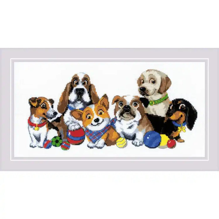 Cross Stitch Kit Riolis - DOG SHOW SR1923