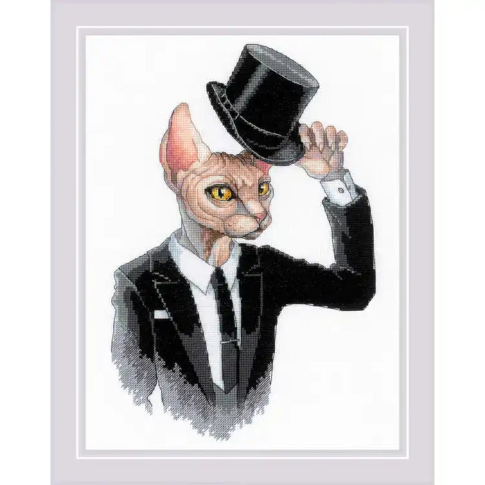 Cross Stitch Kit Riolis - GENTLEMAN SR1928