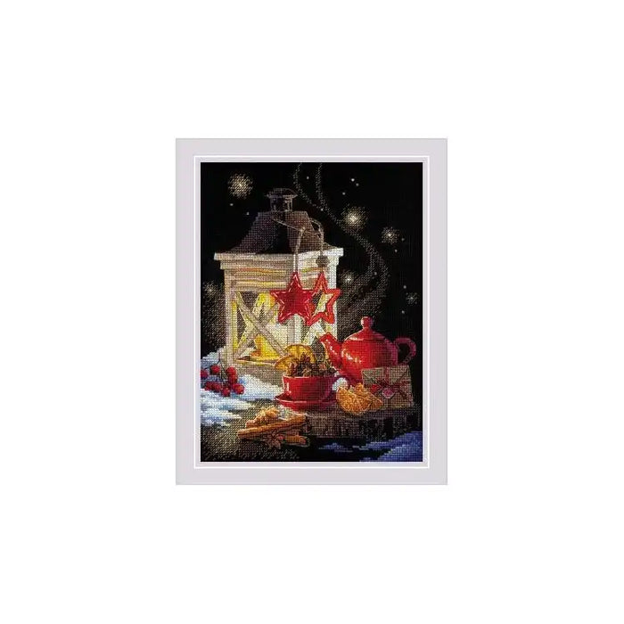 Kreuzstichset Riolis - WINTERTEE SR1977