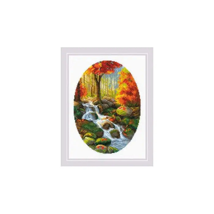 Cross Stitch Kit Riolis - AUTUMN FOLIAGE SR1978