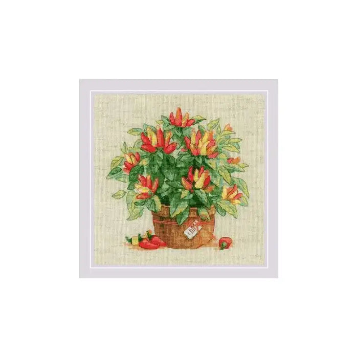 Kreuzstichset Riolis - PFEFFER IM TOPF SR1982