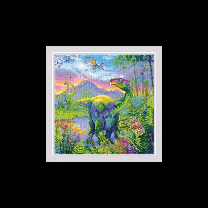 Cross Stitch Kit Riolis - THE ERA OF DINOSAURS SR2023