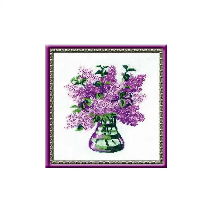 Cross Stitch Kit Riolis - BUNCH OF LILACS 603