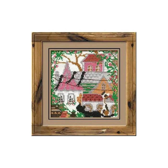 Cross Stitch Kit Riolis - CITY & CATS SUMMER 612