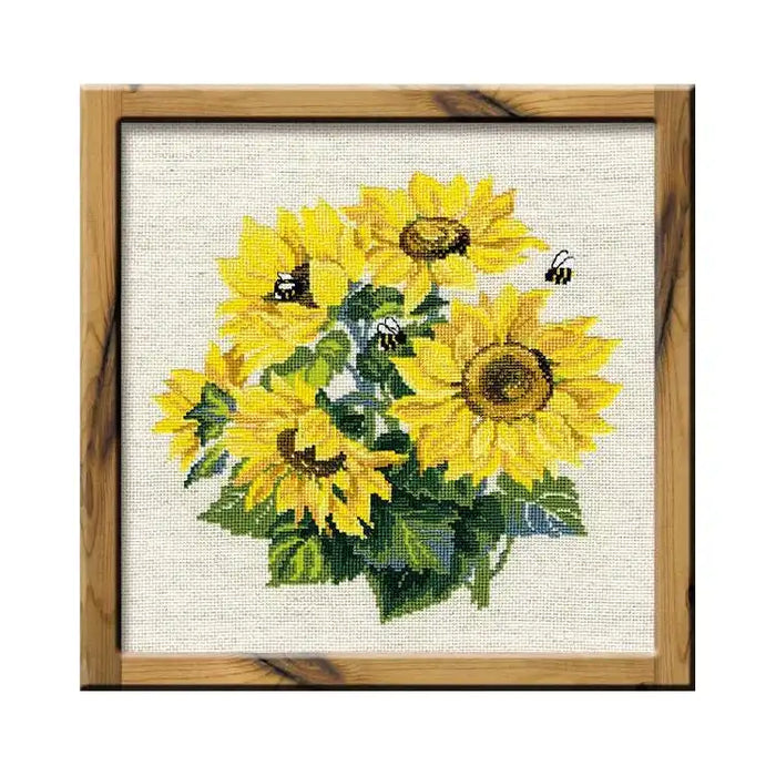 Cross Stitch Kit Riolis - SUNFLOWERS 776