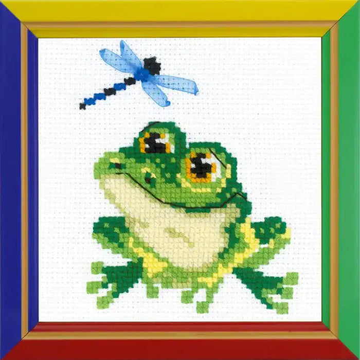 Cross Stitch Kit Riolis - LITTLE FROG HB159