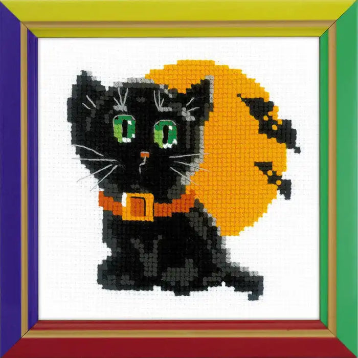 Cross Stitch Kit Riolis - BLACK CAT SRHB-175
