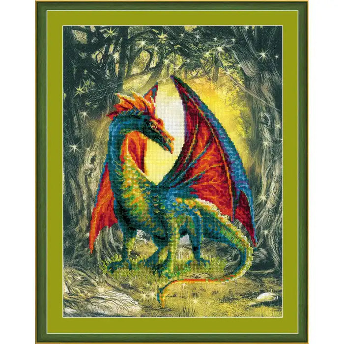 Cross Stitch Kit Riolis - FOREST DRAGON 0057 PT